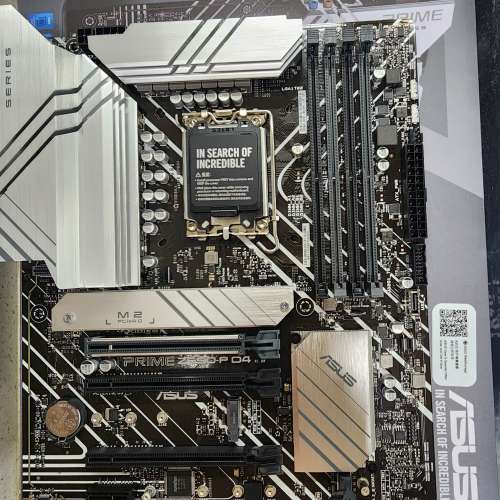 全新盒裝行貨Asus Prime z690-P D4(上Intel 12/13代CPU) 最頂i9-13900KS
