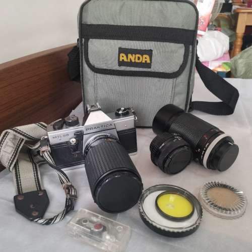 Praktica 相機連鏡頭 一套