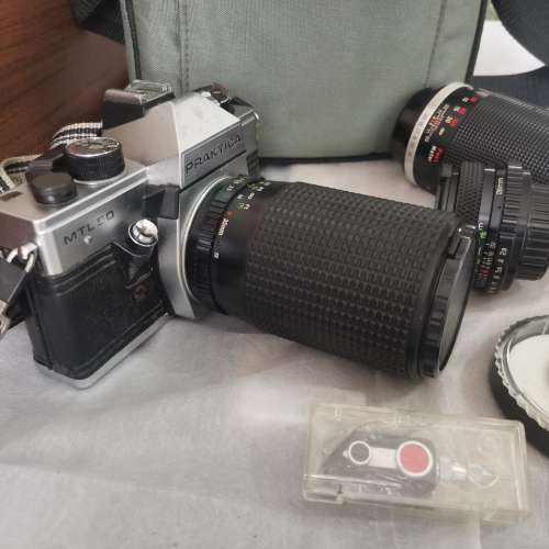 Praktica 相機連鏡頭 一套