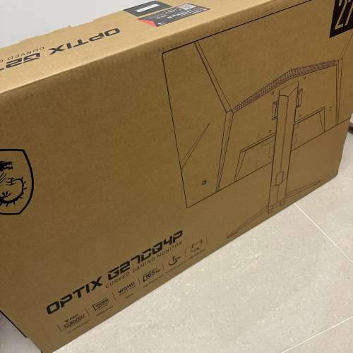 MSI Optix G27CQ4P 27” 2k 曲面 165hz 升降