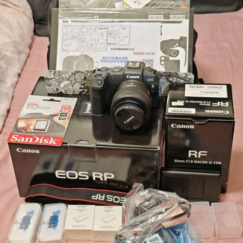 (有保養)Canon EOS RP BODY & RF  35MM F1.8
