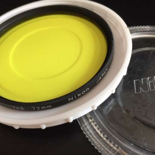 Nikon Yellow Filter 72mm in mint condition