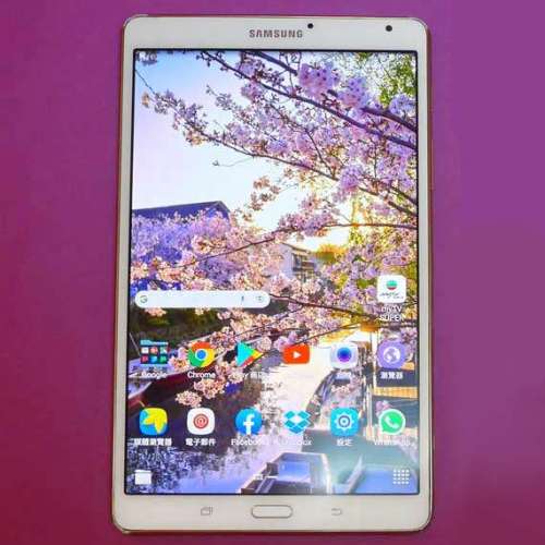 淨機良好有mon貼無盒SamsungTab S8.4 SM-T700 16GB WIFI Android 6.0.1已裝MyTV Super