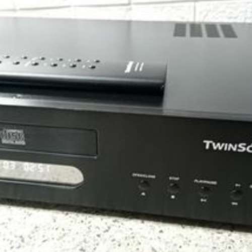 Twinsound Germany CD-200T... 220v... 膽cd機 跟3粒12ax7 跟遙控 平行入～ 正常可...