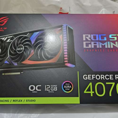 賣 99.9%新 ROG Strix GeForce RTX™ 4070 Ti 12GB GDDR6X OC