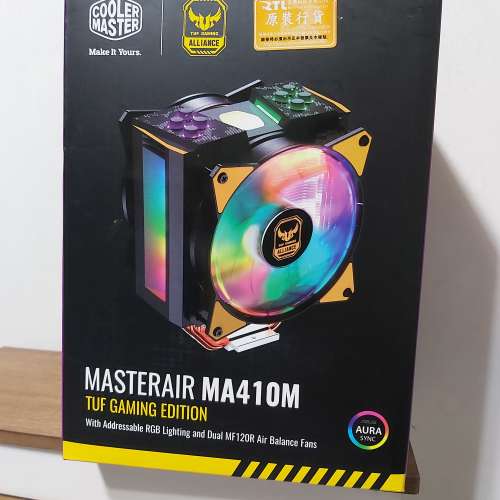 全新Cooler master MA410M TUF Edition cpu 散熱器