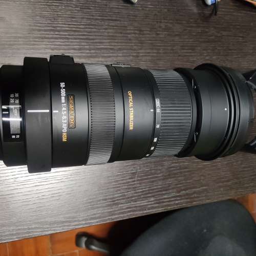 Sigma 50-500mm 4.5-6.3鏡頭(Nikon F mount)
