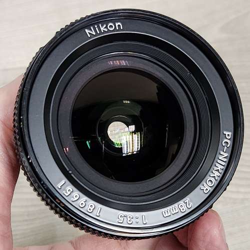 新淨Nikon AI-S 28mm/3.5 PC移軸手動鏡(for Z9, Z6II, Z7II, Zfc, D850, GFX)