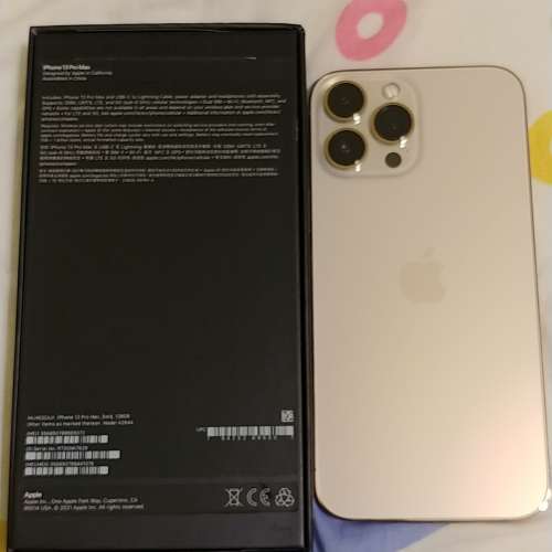 iPhone 13promax 128g gold