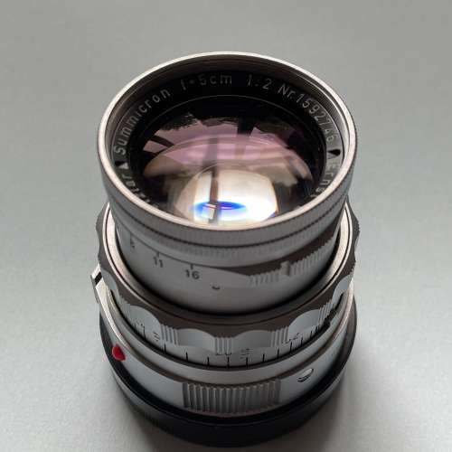 Leica DR Summicron M 5cm 50mm f/2 Dual Range Rigid MF Lens