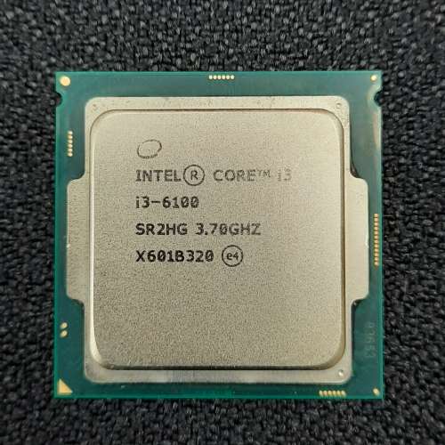 Intel i3 6100 CPU processor