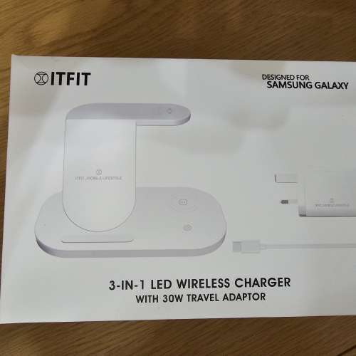 ITFIT 3-IN-1 wireless charging pad 三合一無線充電板 for Samsung