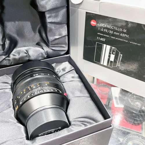 Leica Noctilux-M 50mm F/0.95 Black 11602