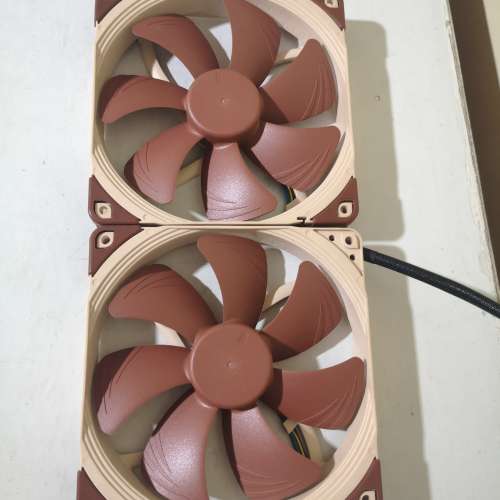 (新淨) Noctua NF A14 PWN 14cm 機箱散熱風扇 x 2把價錢