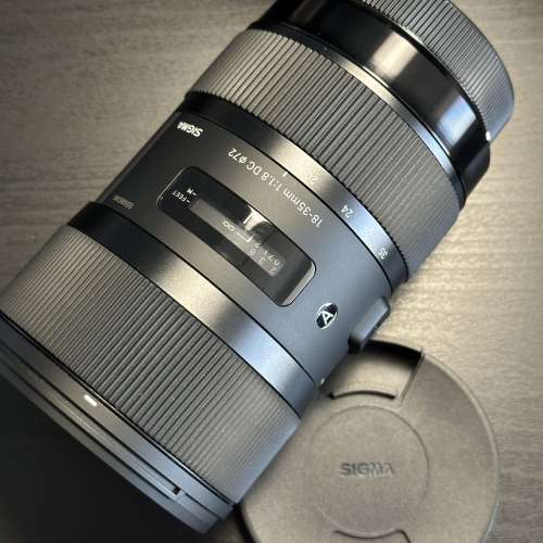 Sigma 18-35mm f/1.8 DC HSM | Art，For canon ef mount