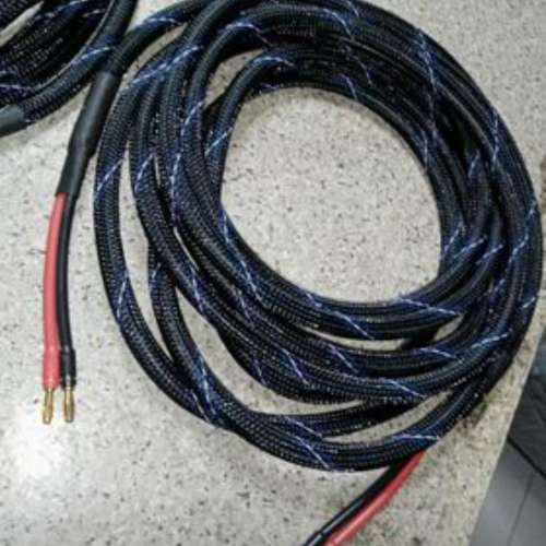 Venus speaker cable 3.9米1對 蕉頭