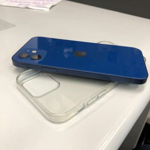 有保apple care+ iPhone 12 64 GB 藍色- Apple (香港行貨)