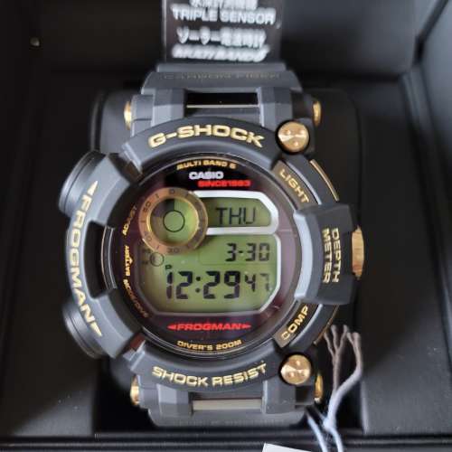 全新G-Shock 35週年紀念版GWF-D1035B-1JR Frogman，6代千蛙- 二手或 