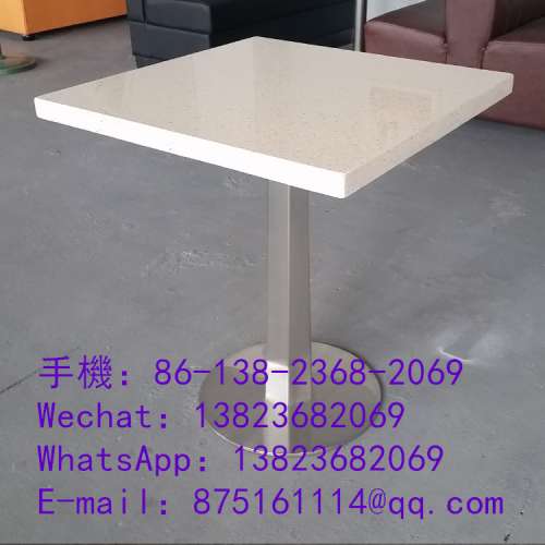 餐廳人造石餐檯,西餐廳桌椅table加工製造廠商,訂造雲石枱面,實木封邊防火板餐廳餐枱...