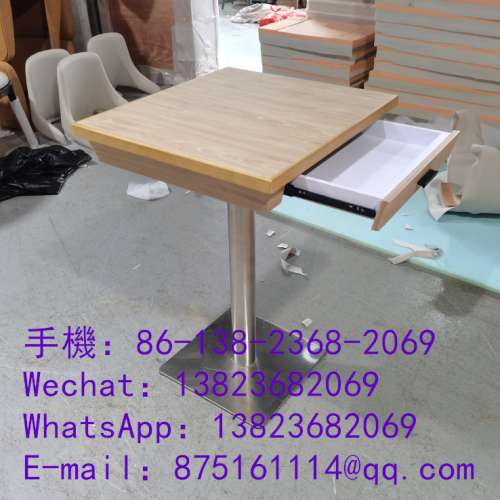 餐廳人造石餐檯,西餐廳桌椅table加工製造廠商,訂造雲石枱面,實木封邊防火板餐廳餐枱...