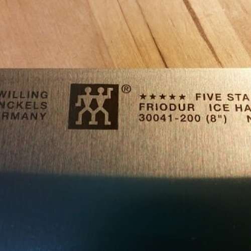 全新德國製孖人牌FIVE STAR 8in Chefs Knife  刀