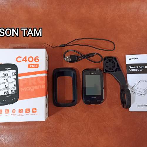 100% New Magene 邁金 C406pro GPS smart bike computer (English version)