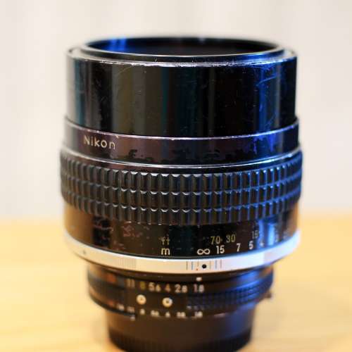 罕有Nikon Nikkor 105/1.8大光圈人像鏡