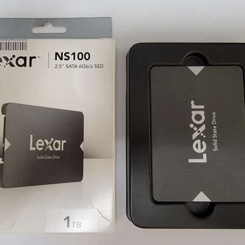 Lexar NS100 1TB 2.5” SSD 小用 99%NEW 100% WORK 有盒無單