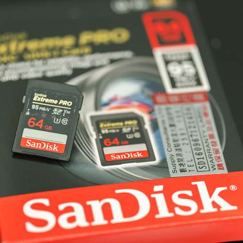 SanDisk Extreme Pro SD SDXC Card ( 64G ) ( 六合一 SD / Micro SD卡收納盒 )