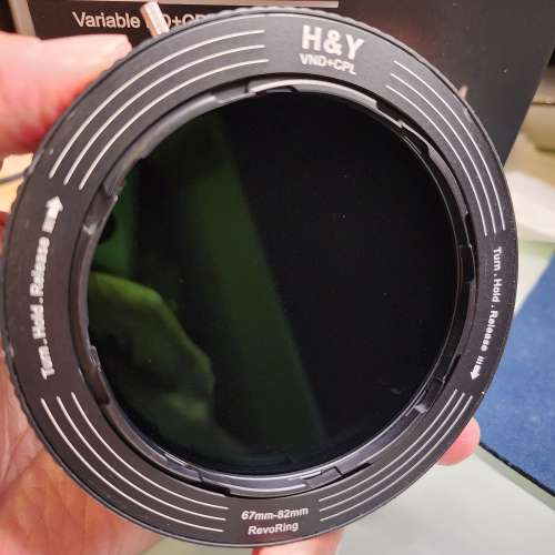 H&Y ND8 Magnetfilter Für REVORING 67-82 Mm – 3 Blenden Lichtreduktion, Für Langzeitbelichtung