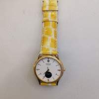 Seiko 6F22-7010 Gold-plated Moon phase Quartz Watch