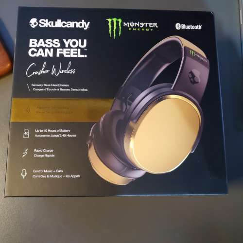 Skullcandy Crusher Wireless (99% new , 100% new) 只係屋企試戴過一次