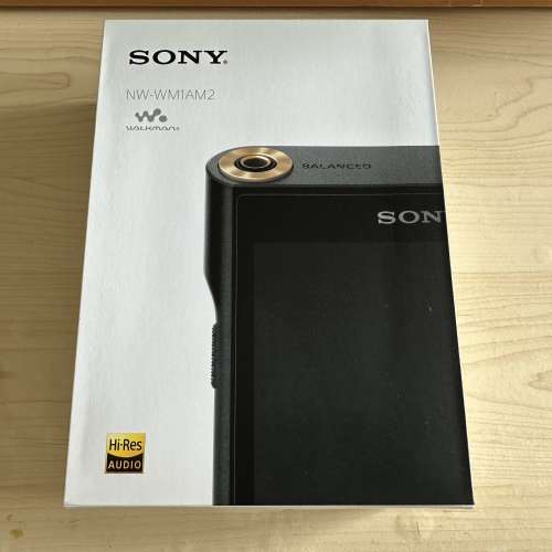 行貨 Sony WM1AM2 黑磚2代 連vannuys收納袋