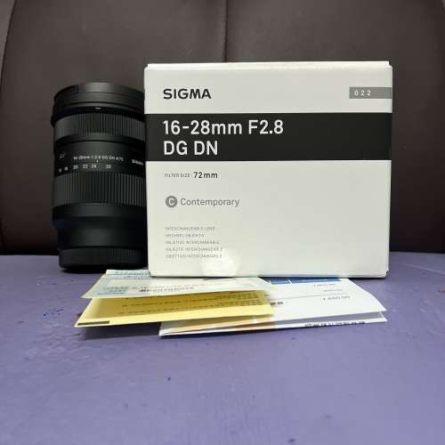 剛剛11月買  完美無瑕 香港行貨超長保用 （2025-11）Sigma 16-28 16-28mm DG DN So...