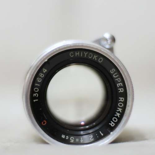 Chiyoko Super Rokkor 50/2 大光圈標準鏡 for Leica M/ L39 / LTM