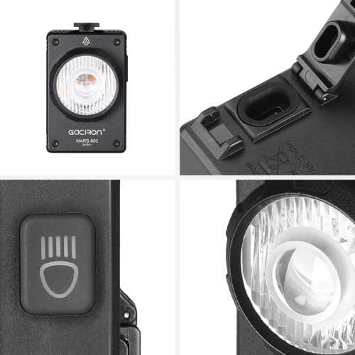 100%New Gaciron MARS-800 Bike Front Light With Cut-Off Line