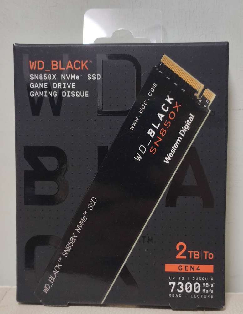 買賣全新及二手SSD/硬碟機, 電腦- WD SN850X 2TB nvme SSD 100% new