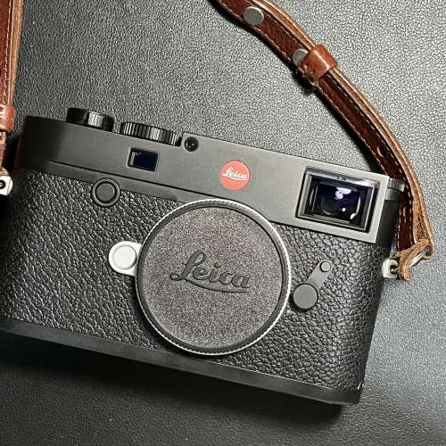 Leica M10 Black Chrome (連A&A 帶, 原廠電, 24014 Thumb Grip, Half Case)