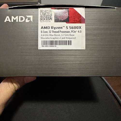 AMD 5600X 盒裝