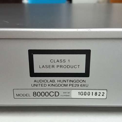 Audiolab 8000CD CD機 - 二手或全新擴音機, 影音產品 - DCFever.com