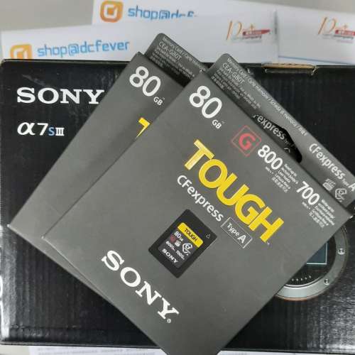 全新未開盒 Sony CFexpress Touch 80GB Type A CEA-G80T 香港行貨 保5年 有保有單 ...