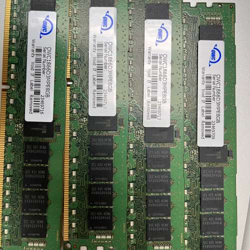 DDR3 ECC server OWC ram 32GB