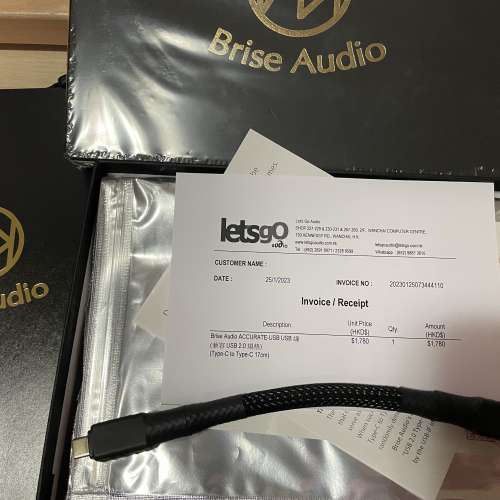 Brise audio accurate usb線