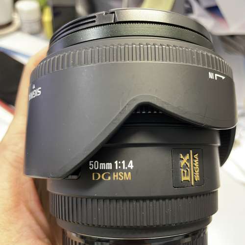 Sigma 50mm F1.4 EX DG HSM CANON MOUNT