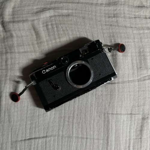 Canon P Rangefinder 自噴黑色 旁軸菲林相機Ltm L39 Leica screw mount