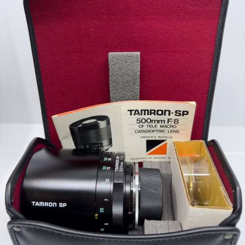 Tamron 500mm 55BB f8 反射鏡+原裝 Nikon F mount