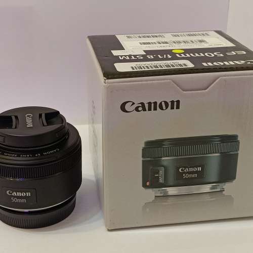 Canon EF 50mm F1.8 STM 連轉EF-M鏡頭轉接器