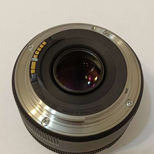 Canon EF 50mm F1.8 STM 連轉EF-M鏡頭轉接器
