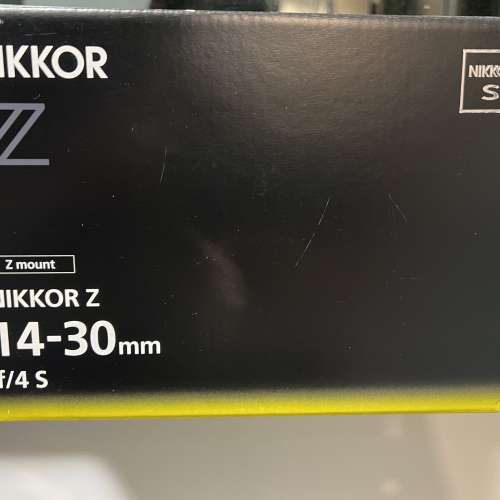 Nikon 14-30 紙盒