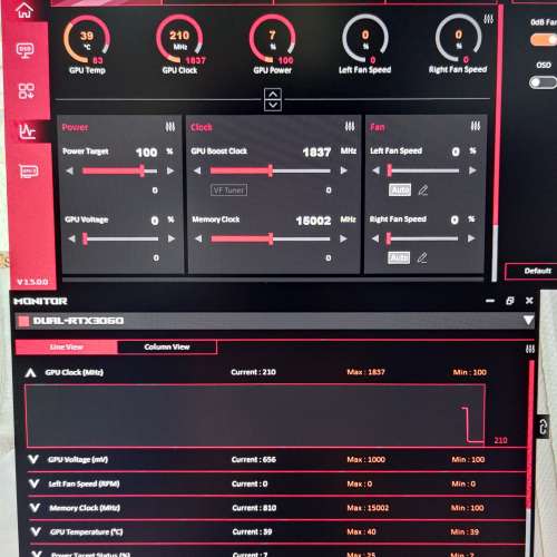 ASUS Dual GeForce RTX™ 3060 V2 OC